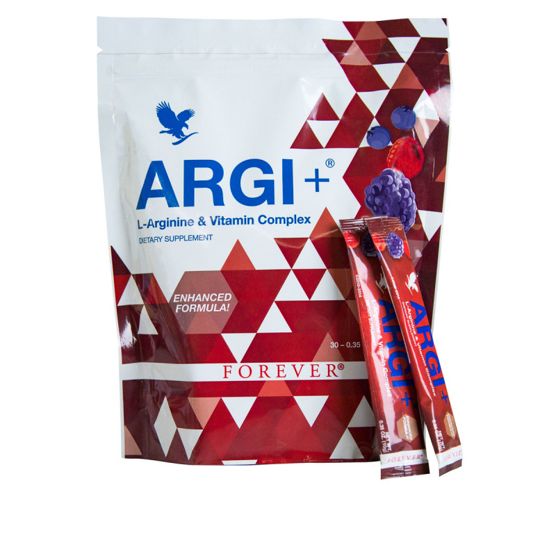 Forever Argi plus stick packs producten