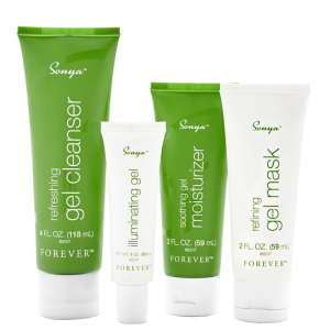 Sonya Daily Skincare system producten van Forever Living